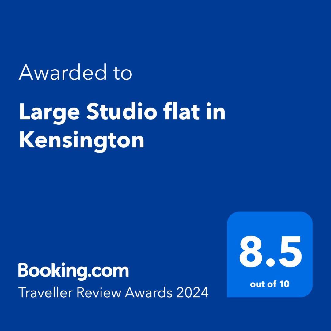 Large Studio Flat In Kensington Londyn Zewnętrze zdjęcie